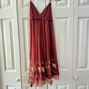 Classic Betsey Johnson baby doll empire waist dress sz8